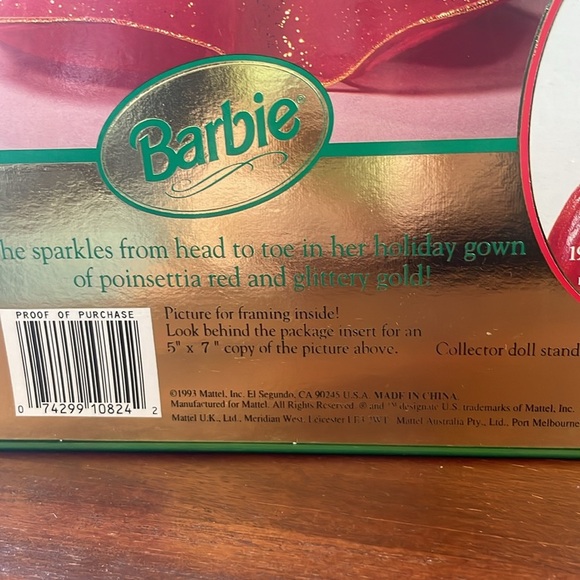 1993 Holiday Barbie NIB Mint Condition - Picture 8 of 16